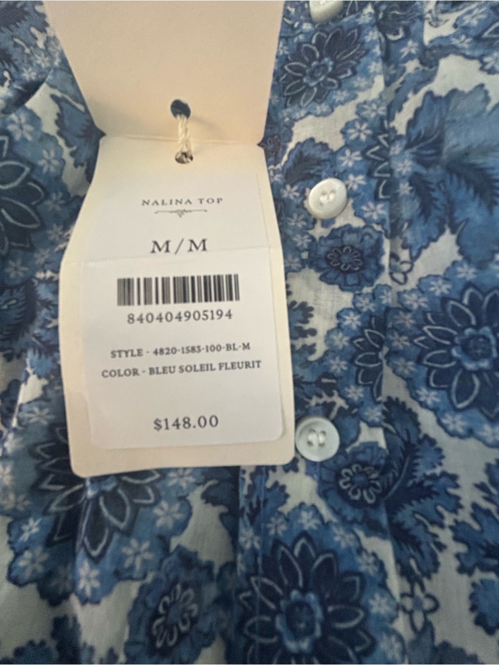 Nalina Top by Doen *NWT* Size Medium